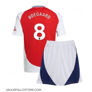 Arsenal Martin Odegaard #8 Kotipaita Lapsille 2024-25 Lyhythihainen (+ shortsit)